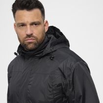Anorak Noir All Size du 2XL au 8XL
