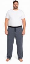 Bas de Pyjama 100% Coton Gris All Size du 2XL au 8XL