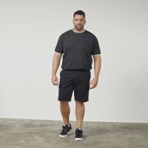 Bermuda Cargo Stretch Noir All Size du 2XL au 8XL