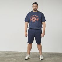 Bermuda Chino Stretch Bleu Marine All Size du 2XL au 8XL