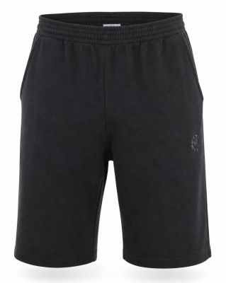 Bermuda de Jogging 100% Coton Noir Ahorn du 2XL au 10XL