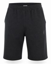 Bermuda de Jogging 100% Coton Noir Ahorn du 2XL au 10XL