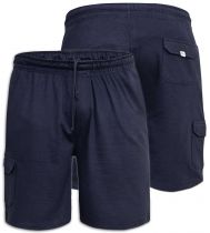 Bermuda de Jogging Grande Taille Homme Bleu Marine du JOHN de DUKE 