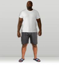 Bermuda de Jogging Gris JOHN de DUKE 2XL au 8XL