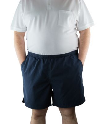 Bermuda de jogging Microfibre Bleu Marine du 2XL au 10XL Ahorn