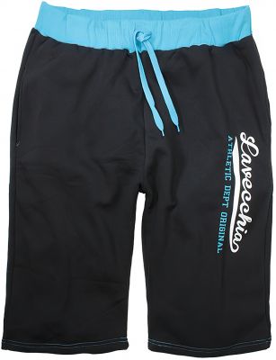Bermuda de Jogging Taille Haute  Noir du 3XL au 8XL Lavecchia