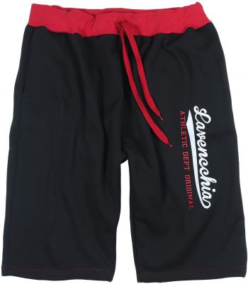 Bermuda de Jogging Taille Haute  Noir du 3XL au 8XL Lavecchia