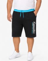 Bermuda de Jogging Taille Haute  Noir du 3XL au 8XL Lavecchia