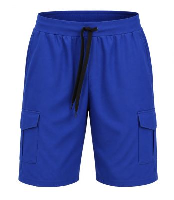 Bermuda de Jogging Taille Haute Bleu du 3XL au 8XL Lavecchia
