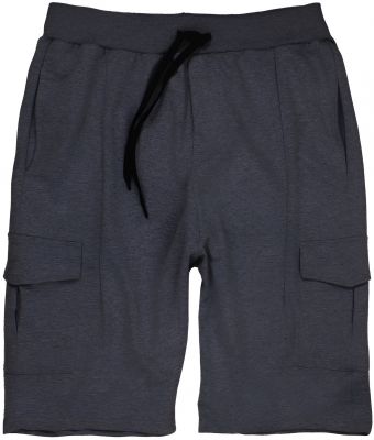Bermuda de Jogging Taille Haute Gris du 3XL au 8XL Lavecchia