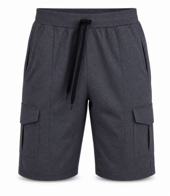 Bermuda de Jogging Taille Haute Gris du 3XL au 8XL Lavecchia