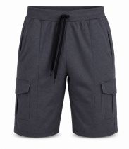 Bermuda de Jogging Taille Haute Gris du 3XL au 8XL Lavecchia