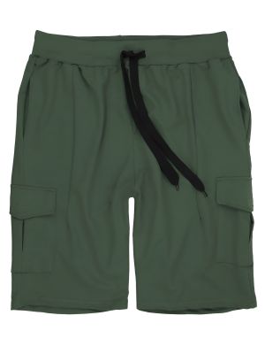 Bermuda de Jogging Taille Haute Kaki du 3XL au 8XL Lavecchia