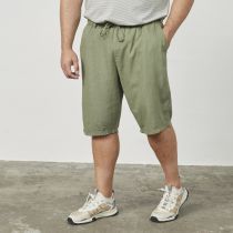 Bermuda Lin Kaki All Size du 2XL au 8XL