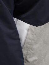 Blouson &agrave; Capuche Bleu Marine Jack&Jones du 3XL au 8XL