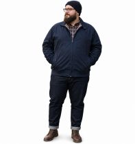 Blouson Bleu Marine Kam du 2XL au 8XL