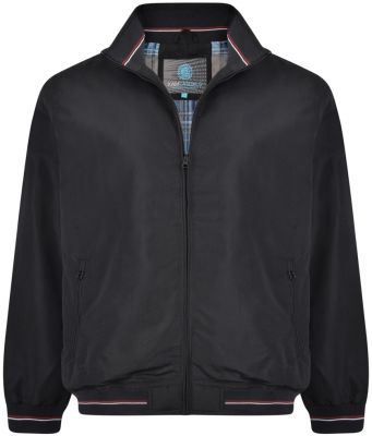 Blouson Noir Kam du 2XL au 8XL