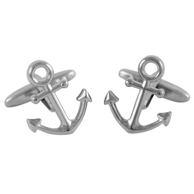Boutons de manchette ancre de bateau Lindenmann