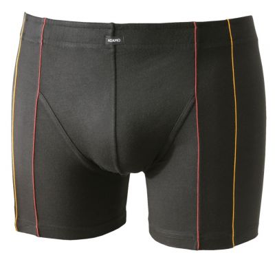 Boxer Microfibre Noir MIKE d\'Adamo
