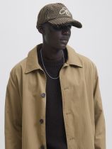 Casquette Beige-Fonc&eacute; Taille unique- r&eacute;glable- Taille Max 58