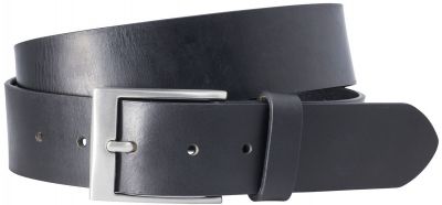 Ceinture Cuir Noir de 120 � 150 cm Lindenmann