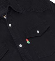 Chemise Jean Noir Grande Taille Homme WESTERN de DUKE du 1XL au 6XL