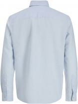 Chemise Lin Manches Longues Bleue du 3XL au 8XL