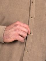 Chemise Manches Longues Beige Duke Du 3XL au 8XL