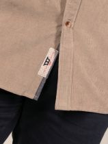 Chemise Manches Longues Beige Duke Du 3XL au 8XL