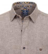 Chemise Manches Longues Beige Redmond du 2XL au 6XL