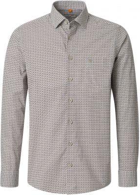 Chemise Manches Longues Beige Redmond du 2XL au 6XL