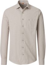 Chemise Manches Longues Beige Redmond du 2XL au 6XL