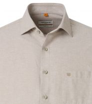 Chemise Manches Longues Beige Redmond du 2XL au 6XL