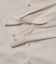 Chemise Manches Longues Beige Redmond du 2XL au 6XL