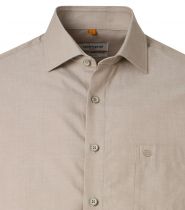 Chemise Manches Longues Beige Redmond du 3XL au 6XL