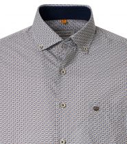 Chemise Manches Longues Beige Redmond du 3XL au 6XL