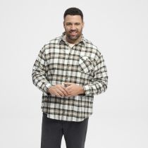 Chemise Manches Longues Blanche All Size du 3XL au 8XL