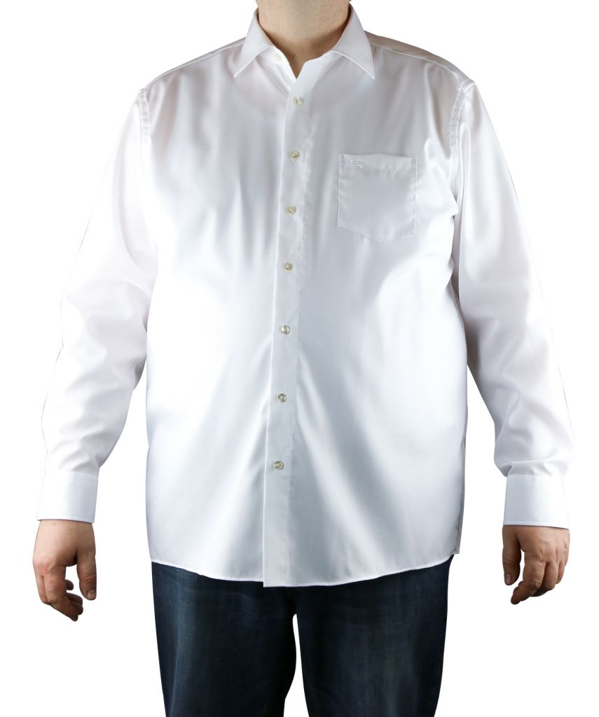 Mode Chemises Chemises à manches longues ina kess Chemise \u00e0 manches longues blanc style d\u2019affaires 