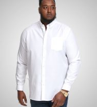 Chemise Manches Longues Blanche Duke Du 2XL au 8XL