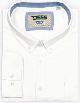 Chemise Manches Longues Blanche Duke Du 2XL au 8XL