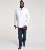 Chemise Manches Longues Blanche Duke Du 2XL au 8XL