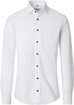 Chemise Manches Longues Blanche Redmond du 3XL au 6XL