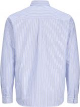 Chemise Manches Longues Bleu &agrave; Rayures Jack&Jones du 3XL au 8XL