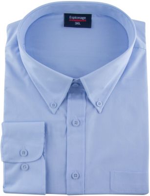 Chemise Manches Longues Bleu Ciel Espionage du 2XL au 8XL