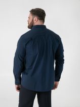 Chemise Manches Longues Bleu Marine Duke du 2XL au 8XL