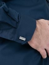 Chemise Manches Longues Bleu Marine Duke du 2XL au 8XL