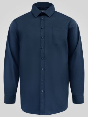 Chemise Manches Longues Bleu Marine Duke du 2XL au 8XL