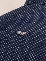 Chemise Manches Longues Bleu Marine Duke Du 3XL au 8XL