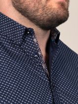 Chemise Manches Longues Bleu Marine Duke Du 3XL au 8XL