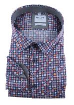 Chemise Manches Longues Bleu Marine Haupt du 2XL au 8XL